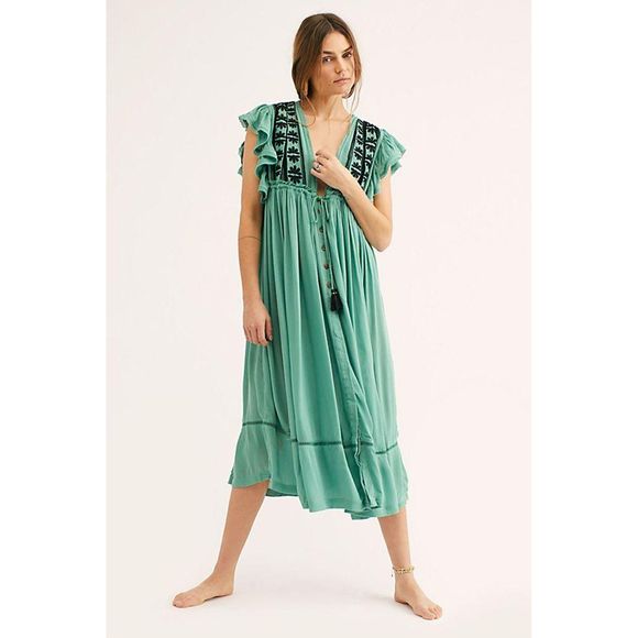 Free People Dresses & Skirts - New Free People Bali Will Wait For You Midi Dress